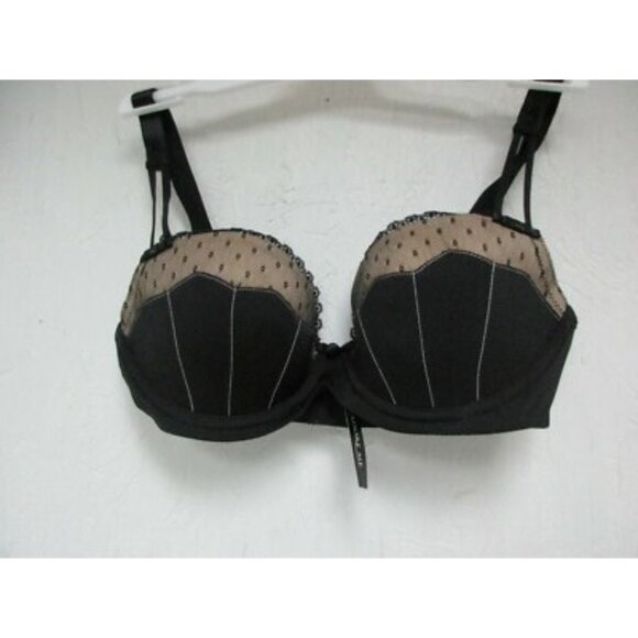 Adore Me Women's Rylie Push Up Bra Black Size 32C New!!! - Picture 1 of 2